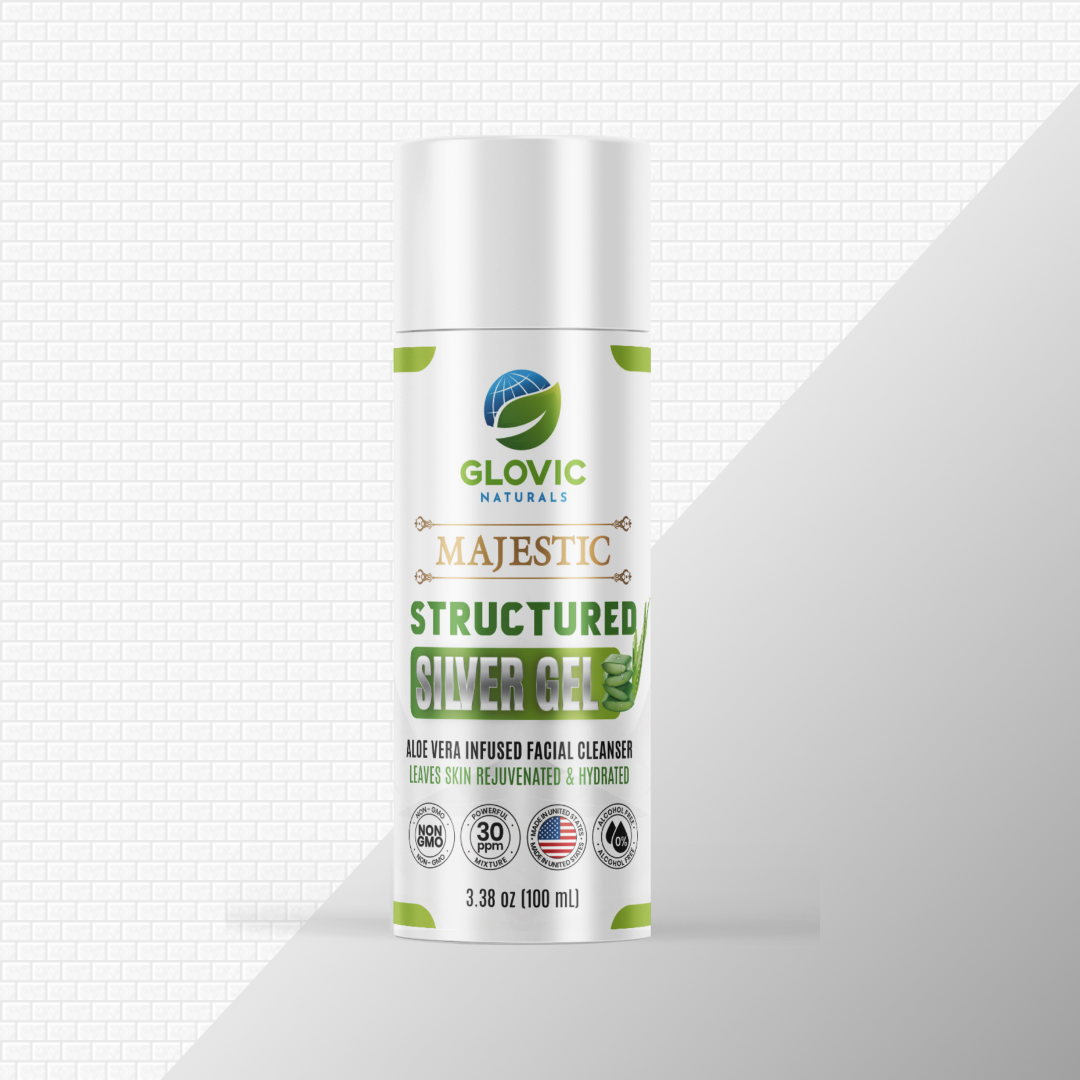 Majestic pH Balanced Silver Gel with Aloe Vera  Glovic Naturals