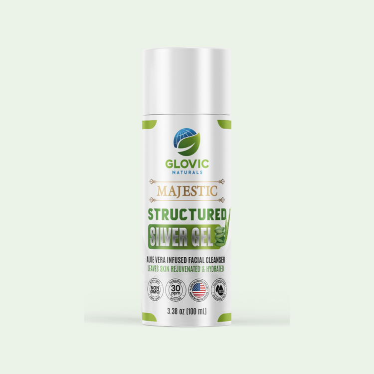 Majestic pH Balanced Silver Gel with Aloe Vera  Glovic Naturals